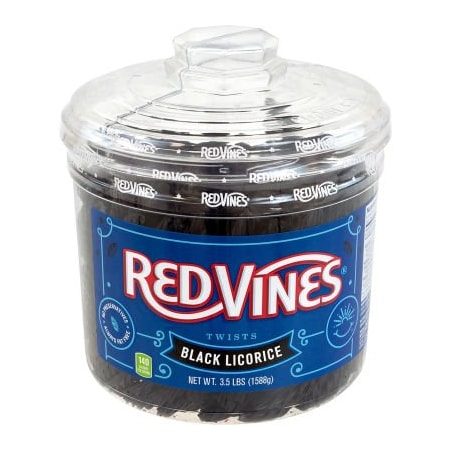 Green Rabbit Holdings Red Vines Black Licorice Twists, 3.5 lb 20904500